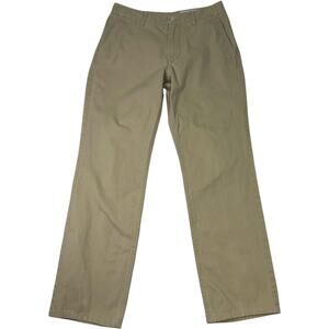 Bonobos Washed Chinos Mens 31x32 Khaki Tan Straight Fit Pants Preppy Clean Boy